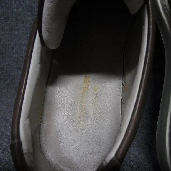 Common Projects Sneakers Men's Low Top Lace Up Brown Leather Shoes 44 US 11 - Picture 6 of 13